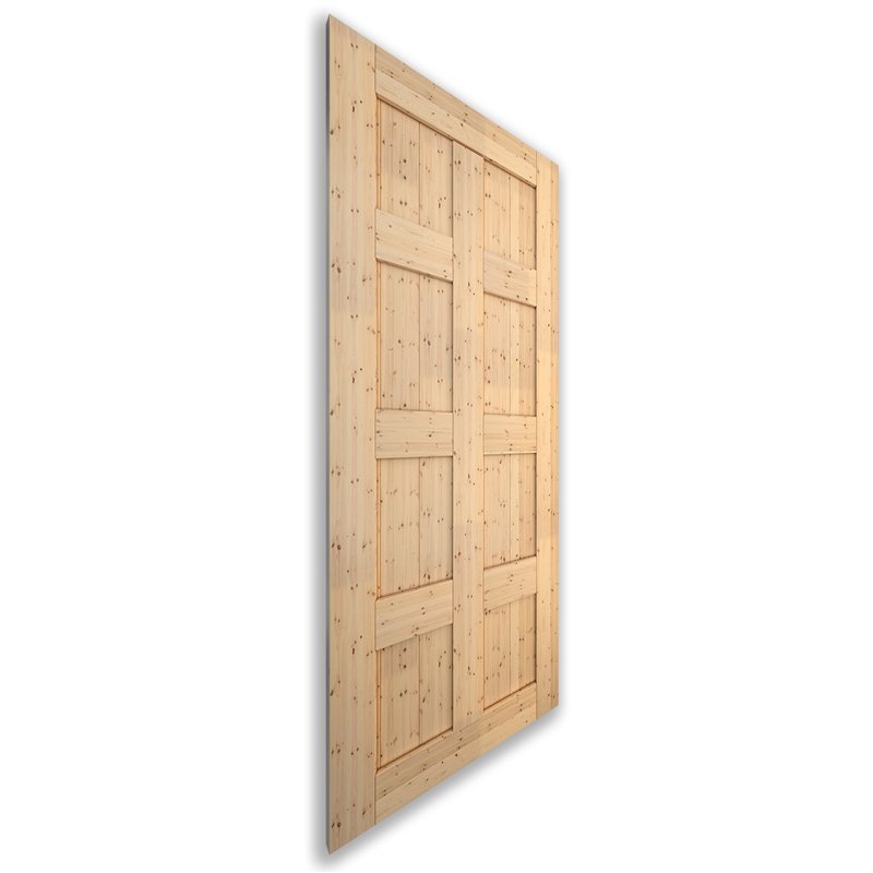 Holzschiebetür Nur Türblatt - Country Model 1006 Holzschiebetür Nur Türblatt - Country Model 1006