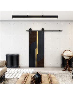 Holzschiebetür Barn-Line - Holz-Mix  Model 2040