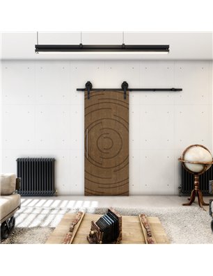 Holzschiebetür Barn-Line - Nussbaum  Model 2046