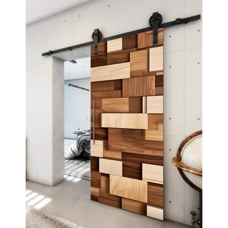 Holzschiebetür Barn-Line - Holzkunst Model 2071 Holzschiebetür Barn-Line - Holzkunst Model 2071