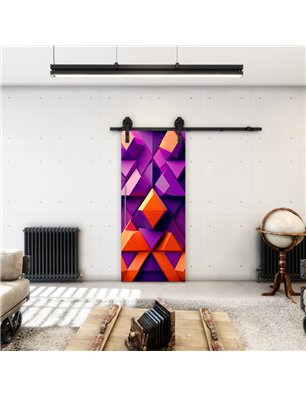 Holzschiebetür Barn-Line - Geometrie  Model 2018