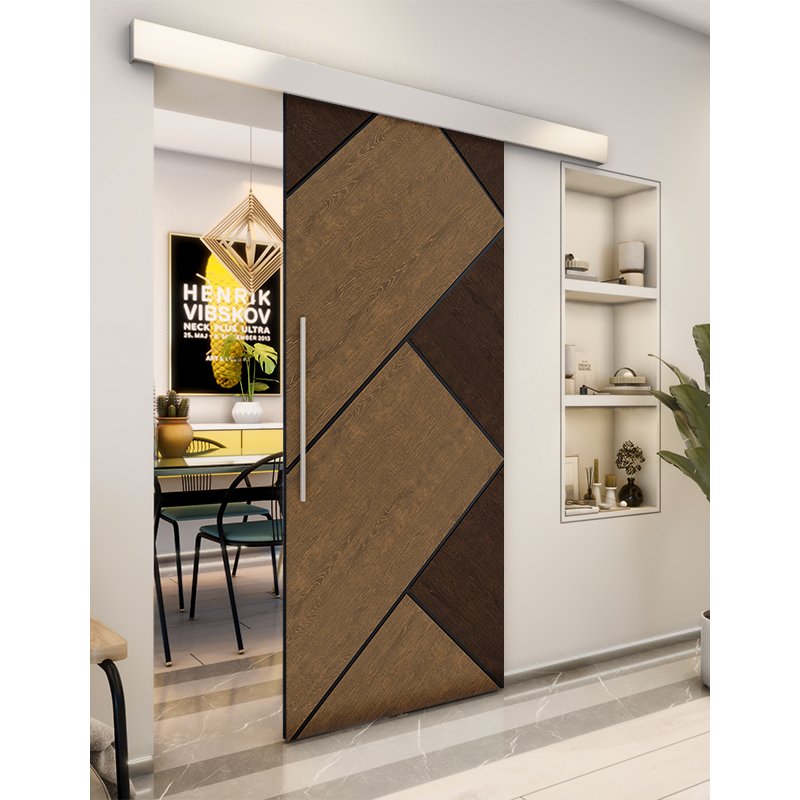 Holzschiebetür Eco-Line - Holz-Mix Model 2026 Holzschiebetür Eco-Line - Holz-Mix Model 2026