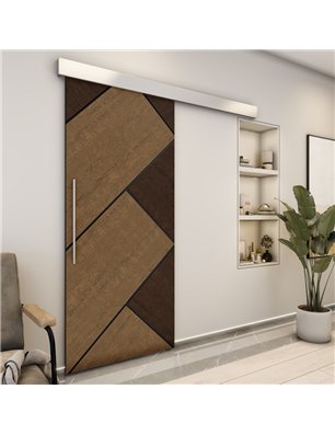 Holzschiebetür Eco-Line - Holz-Mix  Model 2026