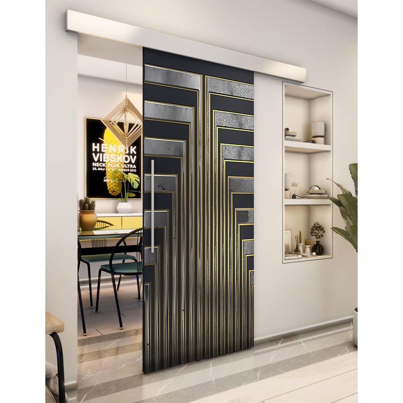 Holzschiebetür Eco-Line - Holz-Mix Model 2052 Holzschiebetür Eco-Line - Holz-Mix Model 2052