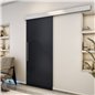 Holzschiebetür Eco-Line - Schwarz Model 2057 Holzschiebetür Eco-Line - Schwarz Model 2057