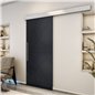 Holzschiebetür Eco-Line - Schwarz Model 2075 Holzschiebetür Eco-Line - Schwarz Model 2075