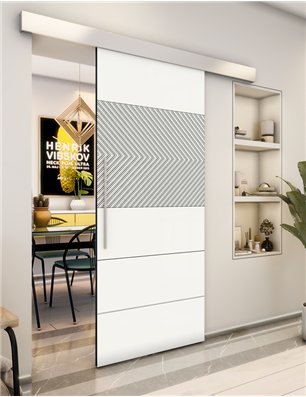 Holzschiebetür Eco-Line - Weiss  Model 2020