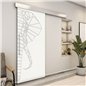 Holzschiebetür Eco-Line - Weiss Model 2062 Holzschiebetür Eco-Line - Weiss Model 2062