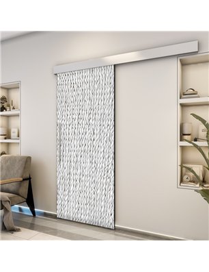 Holzschiebetür Eco-Line - Weiss 3D  Model 2030