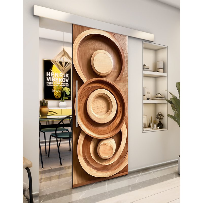 Holzschiebetür Eco-Line - Holzkunst Model 2070 Holzschiebetür Eco-Line - Holzkunst Model 2070