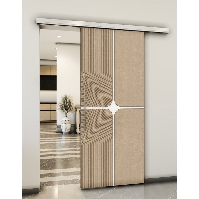 Holzschiebetür Slim-Line - Eiche und Weiss Model 2017 Holzschiebetür Slim-Line - Eiche und Weiss Model 2017