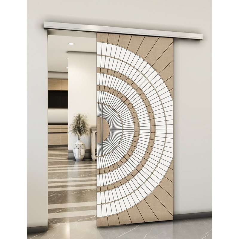 Holzschiebetür Slim-Line - Eiche und Weiss Model 2036 Holzschiebetür Slim-Line - Eiche und Weiss Model 2036