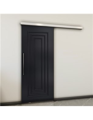 Holzschiebetür Slim-Line - Schwarz  Model 2002