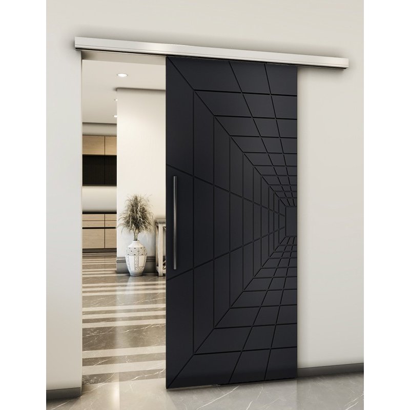 Holzschiebetür Slim-Line - Schwarz Model 2034 Holzschiebetür Slim-Line - Schwarz Model 2034