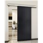 Holzschiebetür Slim-Line - Schwarz Model 2039 Holzschiebetür Slim-Line - Schwarz Model 2039