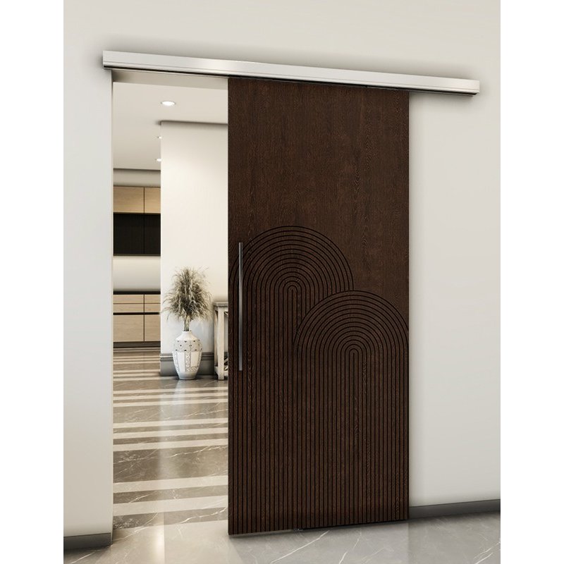 Holzschiebetür Slim-Line - Wenge Model 2057 Holzschiebetür Slim-Line - Wenge Model 2057