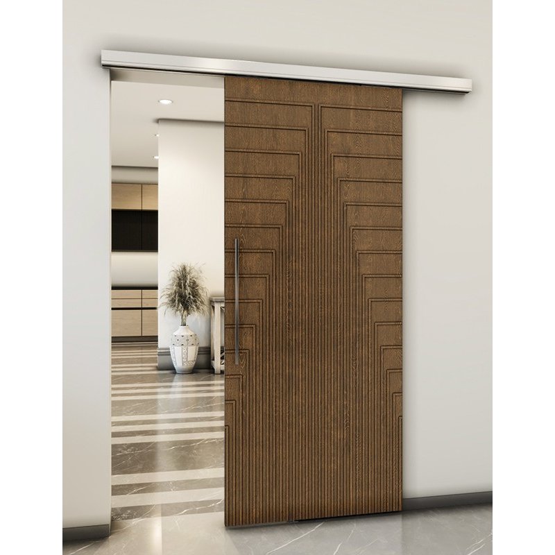 Holzschiebetür Slim-Line - Nussbaum Model 2053 Holzschiebetür Slim-Line - Nussbaum Model 2053