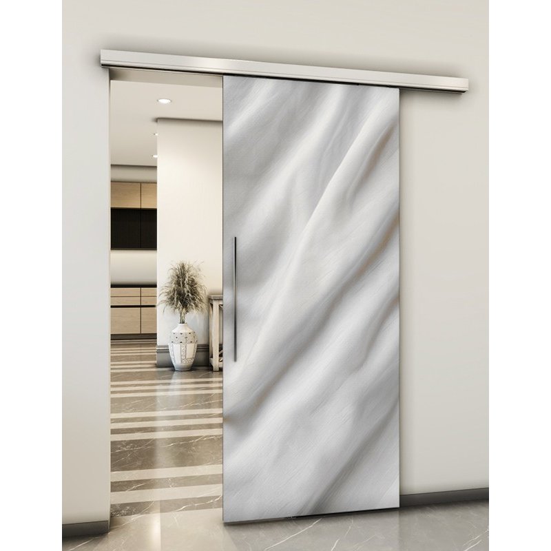 Holzschiebetür Slim-Line - Weiss 3D Model 2027 Holzschiebetür Slim-Line - Weiss 3D Model 2027