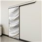 Holzschiebetür Slim-Line - Weiss 3D Model 2036 Holzschiebetür Slim-Line - Weiss 3D Model 2036
