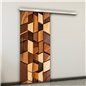 Holzschiebetür Slim-Line - Holzkunst Model 2059 Holzschiebetür Slim-Line - Holzkunst Model 2059