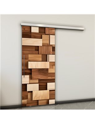 Holzschiebetür Slim-Line - Holzkunst  Model 2071