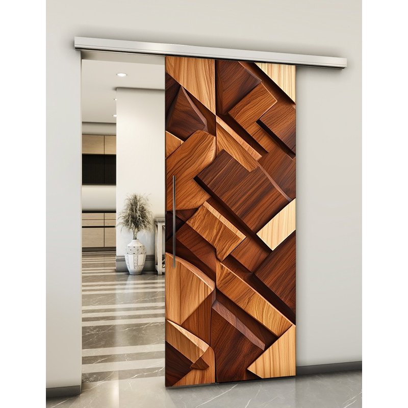 Holzschiebetür Slim-Line - Holzkunst Model 2075 Holzschiebetür Slim-Line - Holzkunst Model 2075