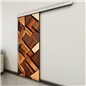 Holzschiebetür Slim-Line - Holzkunst Model 2075 Holzschiebetür Slim-Line - Holzkunst Model 2075