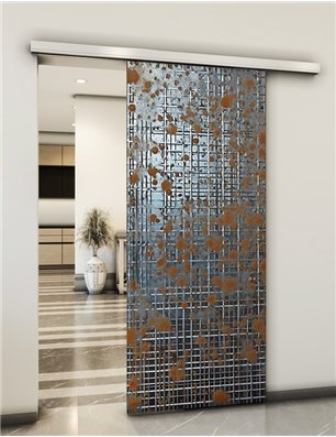 Holzschiebetür Slim-Line - Industrie  Model 2054