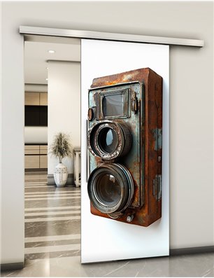 Holzschiebetür Slim-Line - Vintage  Model 2007