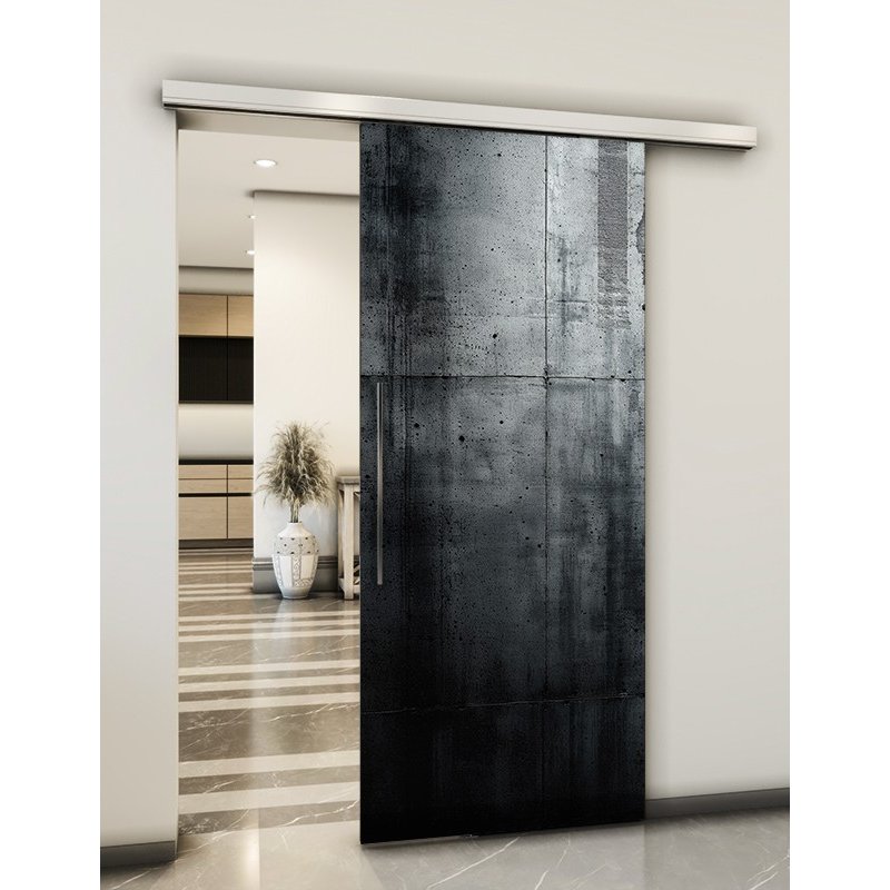 Holzschiebetür Slim-Line - Beton und Stein Model 2055 Holzschiebetür Slim-Line - Beton und Stein Model 2055