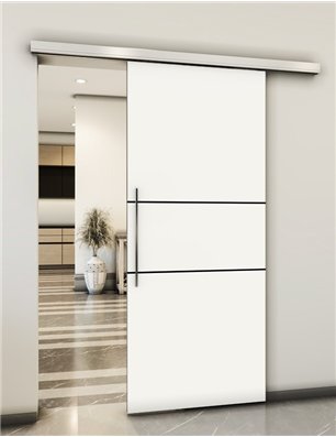 Holzschiebetür Slim-Line - Design-Linien  Model 2005
