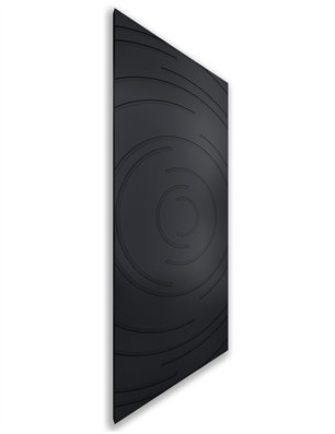 Holzschiebetür Nur Türblatt - Schwarz  Model 2046