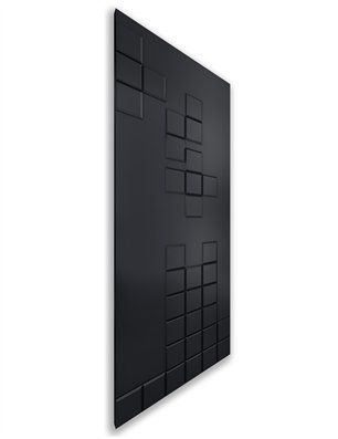 Holzschiebetür Nur Türblatt - Schwarz  Model 2081