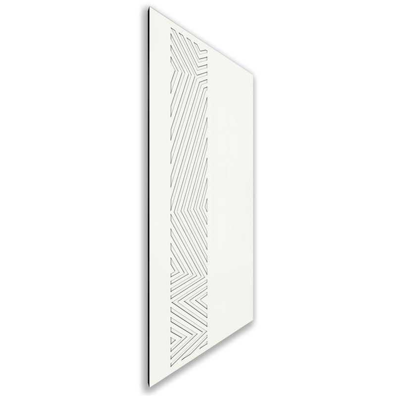 Holzschiebetür Nur Türblatt - Weiss Model 2070 Holzschiebetür Nur Türblatt - Weiss Model 2070