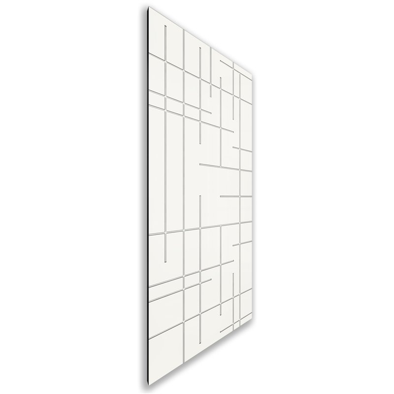 Holzschiebetür Nur Türblatt - Weiss Model 2087 Holzschiebetür Nur Türblatt - Weiss Model 2087
