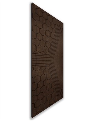 Holzschiebetür Nur Türblatt - Wenge  Model 2080