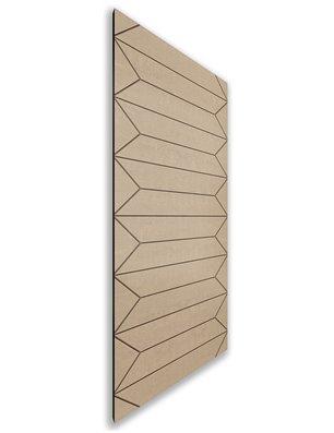 Holzschiebetür Nur Türblatt - Eiche  Model 2008