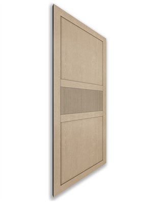 Holzschiebetür Nur Türblatt - Eiche  Model 2042