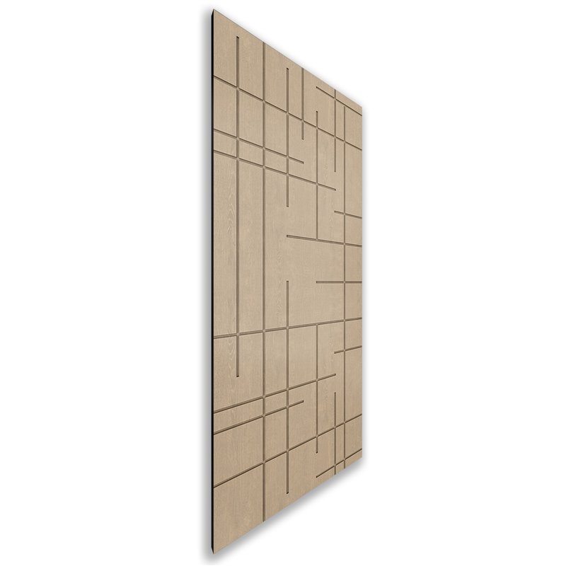 Holzschiebetür Nur Türblatt - Eiche  Model 2087
