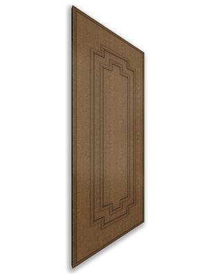 Holzschiebetür Nur Türblatt - Nussbaum  Model 2003