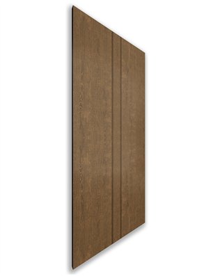 Holzschiebetür Nur Türblatt - Nussbaum  Model 2030