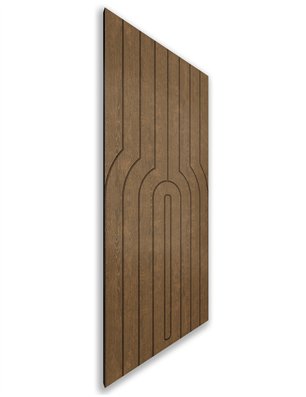 Holzschiebetür Nur Türblatt - Nussbaum  Model 2056