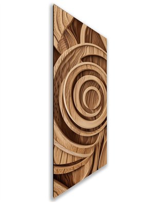 Holzschiebetür Nur Türblatt - Holzkunst  Model 2004