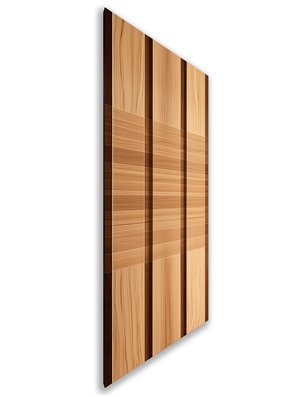 Holzschiebetür Nur Türblatt - Holzkunst  Model 2053