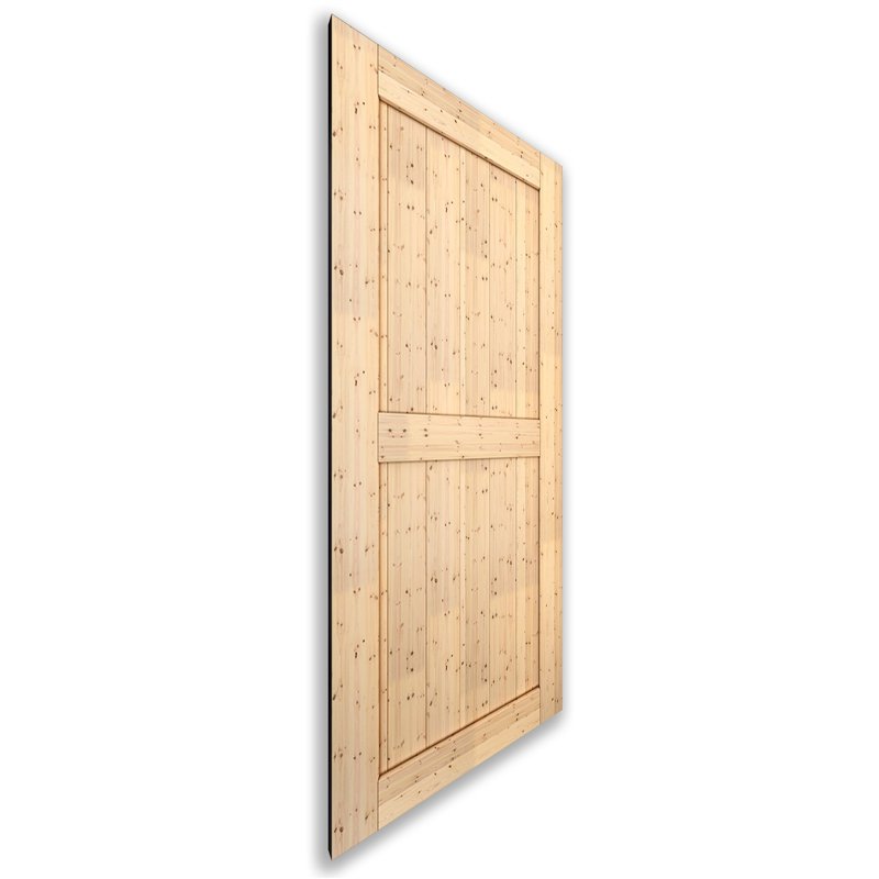 Holzschiebetür Nur Türblatt - Country Model 2002 Holzschiebetür Nur Türblatt - Country Model 2002