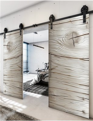 Holzschiebetür Barn-Line - Holzkunst  Model 3100