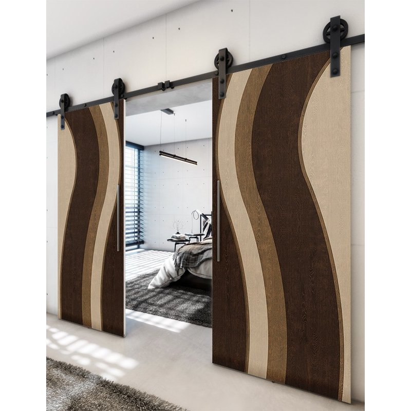 Holzschiebetür Barn-Line - Holz-Mix Model 3064 Holzschiebetür Barn-Line - Holz-Mix Model 3064