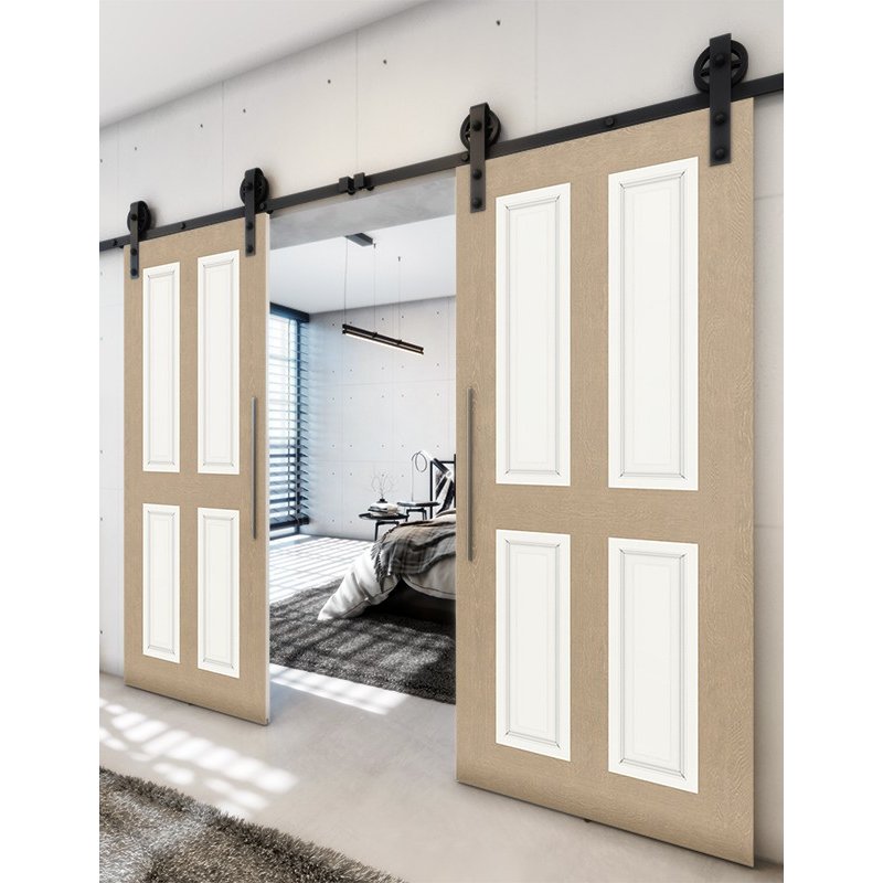 Holzschiebetür Barn-Line - Eiche und Weiss Model 3022 Holzschiebetür Barn-Line - Eiche und Weiss Model 3022