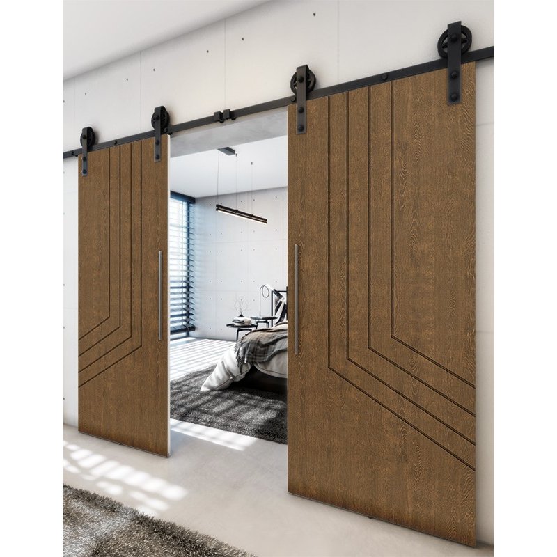 Holzschiebetür Barn-Line - Nussbaum Model 3073 Holzschiebetür Barn-Line - Nussbaum Model 3073