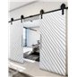 Holzschiebetür Barn-Line - Weiss 3D Model 3037 Holzschiebetür Barn-Line - Weiss 3D Model 3037